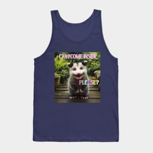 Joyful Opossum Tank Top